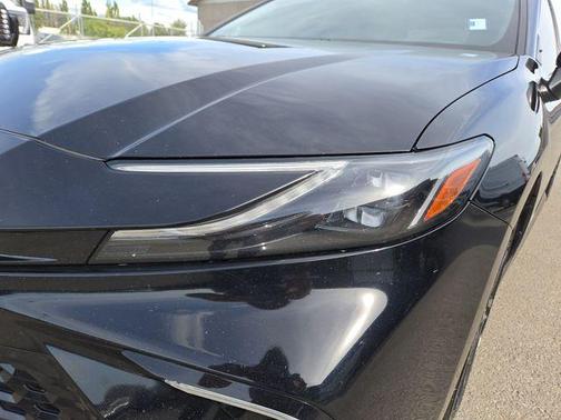 Midnight Black Metallic 2025 Toyota Camry XSE