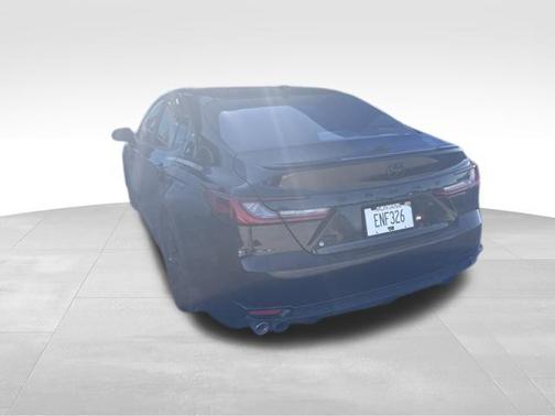 Midnight Black Metallic 2025 Toyota Camry XSE