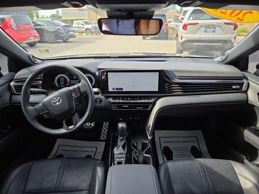 Midnight Black Metallic 2025 Toyota Camry XSE