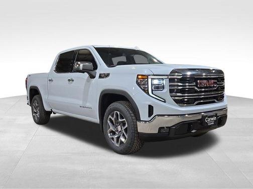 Glacier White 2026 GMC Sierra 1500 SLT