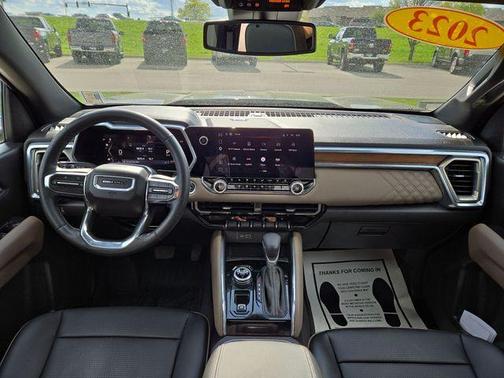 Onyx Black 2023 GMC Canyon Denali