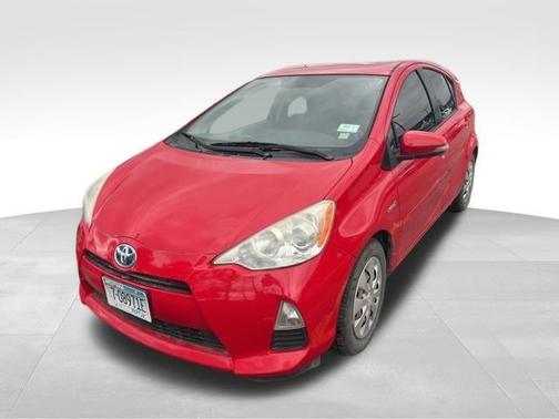 Absolutely Red 2012 Toyota Prius c Three