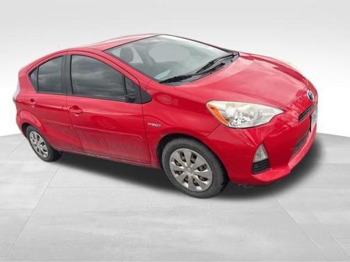 Absolutely Red 2012 Toyota Prius c Three