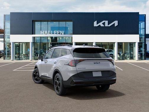 Wolf Gray 2026 Kia Sportage Hybrid X-Line
