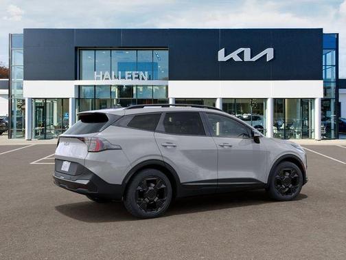 Wolf Gray 2026 Kia Sportage Hybrid X-Line