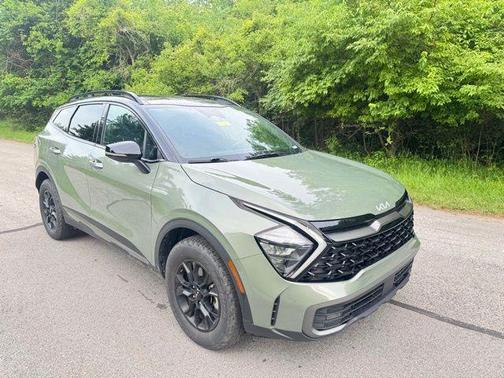 Jungle Green 2023 Kia Sportage X-Pro