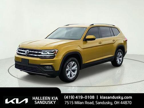 Kurkuma Yellow Metallic 2018 Volkswagen Atlas 3.6L SE