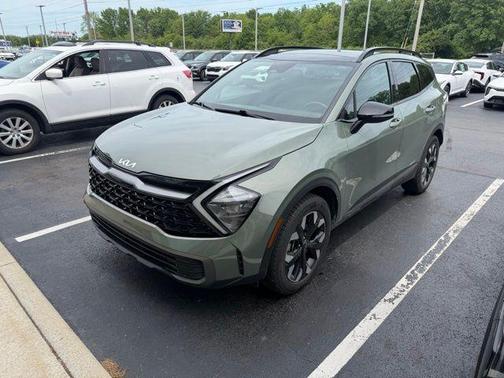 Jungle Green 2023 Kia Sportage X-Line
