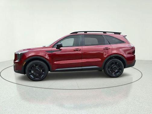 Red 2025 Kia Sorento SX