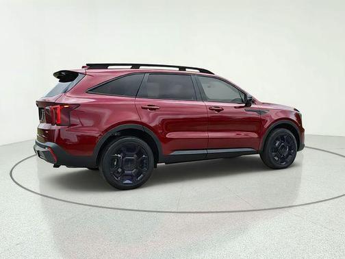 Red 2025 Kia Sorento SX