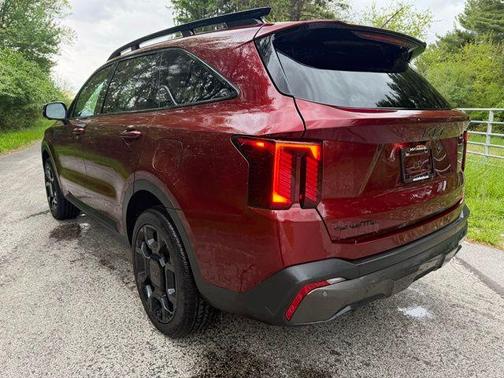 Red 2025 Kia Sorento SX
