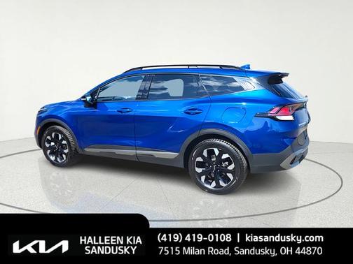 Sapphire Blue 2023 Kia Sportage X-Line