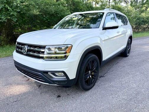 Pure White 2019 Volkswagen Atlas 3.6L SEL