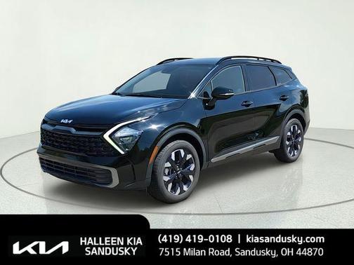 Ebony Black 2023 Kia Sportage X-Line