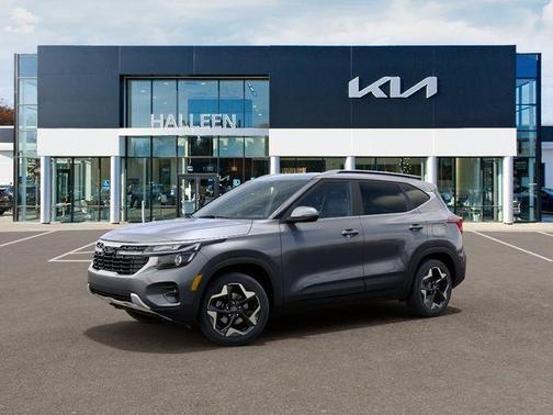 Steel Gray 2026 Kia Seltos EX