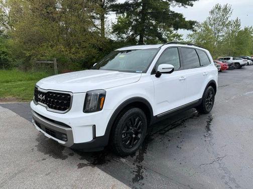 Glacial White Pearl 2023 Kia Telluride SX X-Pro