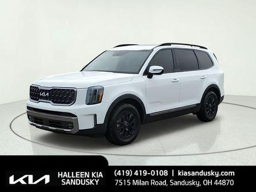 Glacial White Pearl 2023 Kia Telluride SX X-Pro