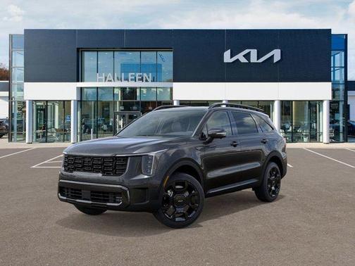 Gray 2026 Kia Sorento Hybrid X-LINE SX PRESTIGE