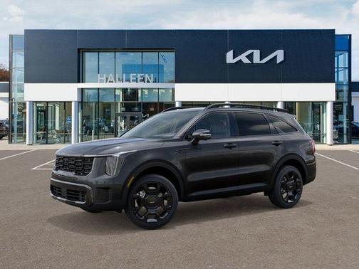 Gray 2026 Kia Sorento Hybrid X-LINE SX PRESTIGE