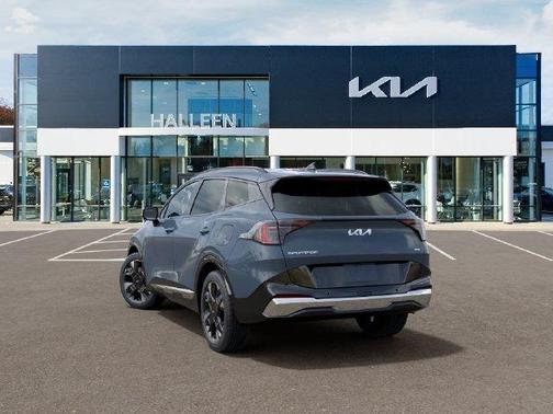 Blue 2027 Kia Sportage Hybrid SX-Prestige