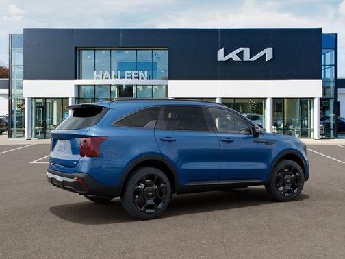 Mineral Blue 2026 Kia Sorento Hybrid X-LINE SX PRESTIGE
