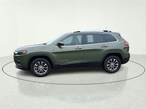Olive Green Pearlcoat 2021 Jeep Cherokee Latitude Lux