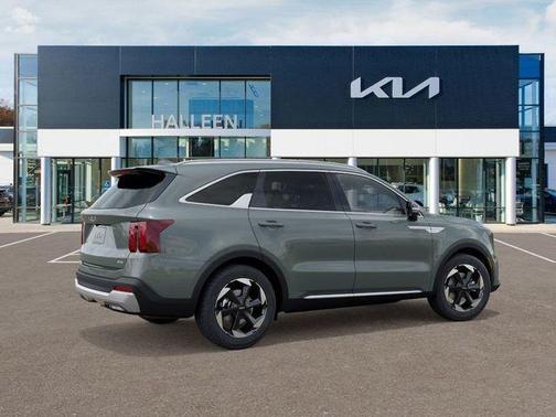Green 2026 Kia Sorento Hybrid EX