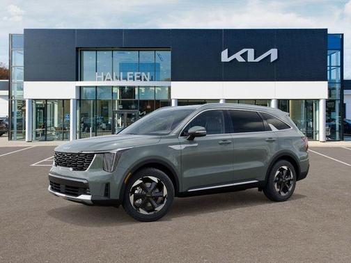 Green 2026 Kia Sorento Hybrid EX