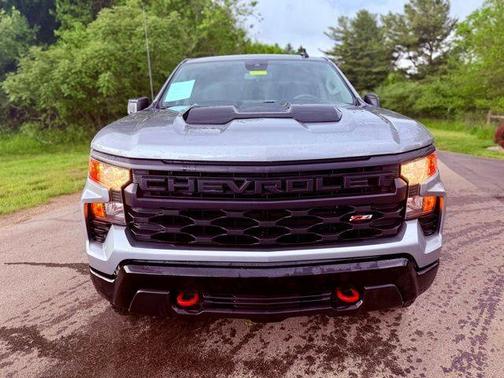 Sterling Gray Metallic 2025 Chevrolet Silverado 1500 Custom Trail Boss