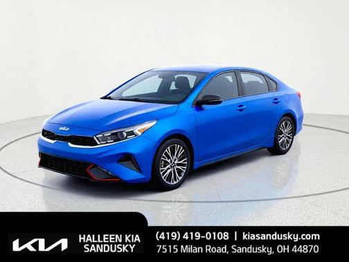 Blue 2023 Kia Forte GT-Line
