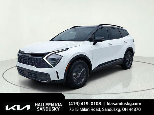Glacier White Pearl 2023 Kia Sportage X-Pro Prestige