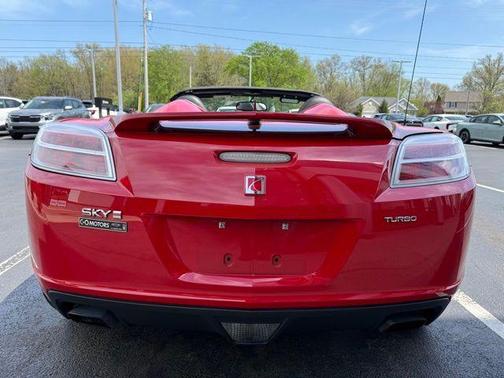 Chili Pepper Red 2008 Saturn Sky Red Line