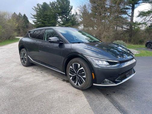 Gray 2024 Kia EV6 Wind