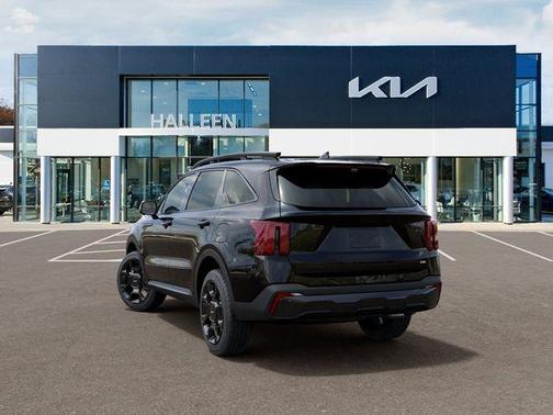 Aurora Black 2026 Kia Sorento Hybrid X-LINE SX PRESTIGE