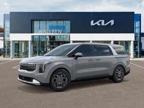 Ceramic Silver 2026 Kia Carnival Hybrid EX