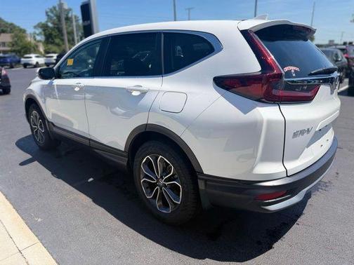 White 2020 Honda CR-V EX-L