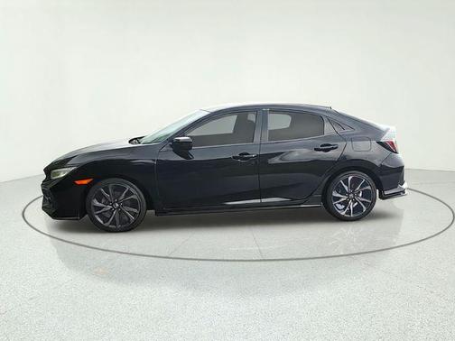 Black 2017 Honda Civic Sport Touring