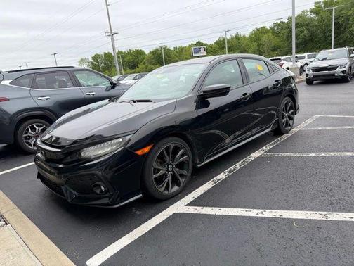 Black 2017 Honda Civic Sport Touring