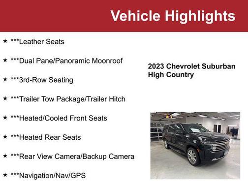 2023 Chevrolet Suburban 4WD High Country