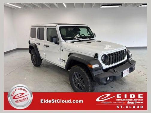 Bright White Clearcoat 2026 Jeep Wrangler Sport S