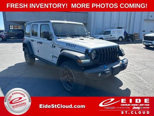Silver Zynith Clearcoat 2023 Jeep Wrangler 4xe Base