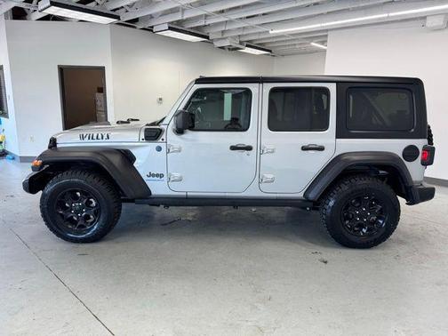 Silver Zynith Clearcoat 2023 Jeep Wrangler 4xe Base