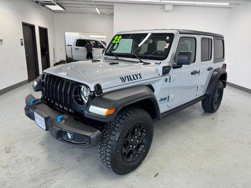 Silver Zynith Clearcoat 2023 Jeep Wrangler 4xe Base