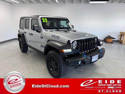 Silver Zynith Clearcoat 2023 Jeep Wrangler 4xe Base