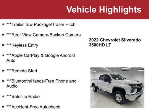 2022 Chevrolet Silverado 3500 LT