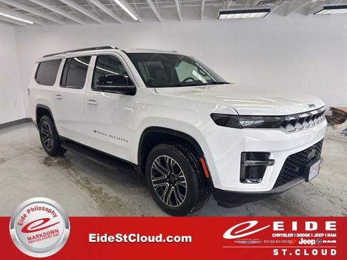 bright white clearcoat 2026 Jeep Grand Wagoneer L 4x4 SUV