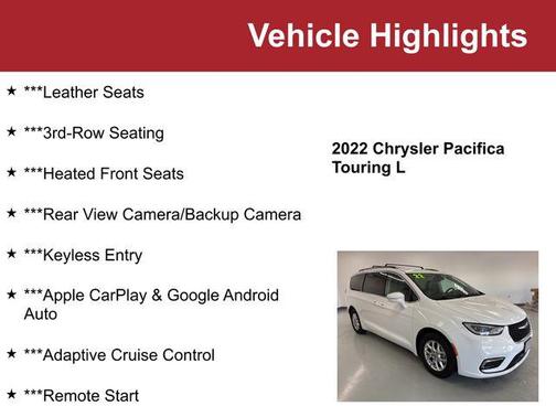 2022 Chrysler Pacifica Touring L