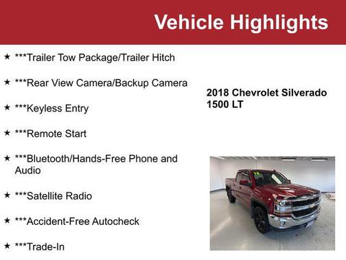 2018 Chevrolet Silverado 1500 1LT