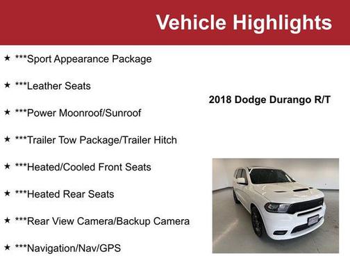 2018 Dodge Durango R/T
