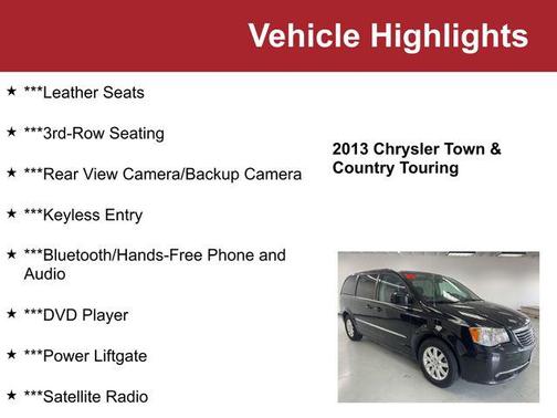 2013 Chrysler Town & Country Touring